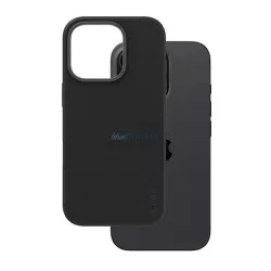   HUSĂ! - PANZERGLASS CARE FASHIONABLE silicon telefon protector (rezistent la șocuri, ultra-subțire, camera de protecție, MagSafe) BLACK Apple iPhone 16 Pro