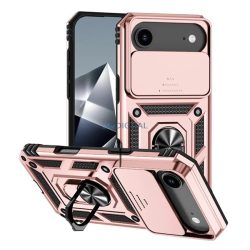   HUSĂ! - Protector de telefon din silicon Defender (rezistent la șocuri, inel de reținere, protector de cameră) GOLDEN RO ROYAL Apple iPhone 17 Air