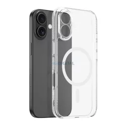   HUSĂ! - DUX DUCIS CLIN silicon telefon protector (rezistent la șocuri, bubble heel, MagSafe) pentru Apple iPhone 17