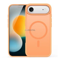   HUSĂ! - DUX DUCIS YIND silicon protector de telefon (rezistent la șocuri, protecția camerei, mat, MagSafe) NARANSSÁRGA Apple iPhone Air