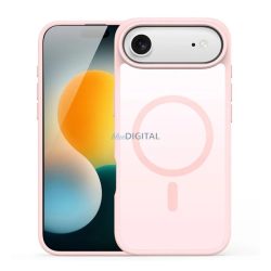   HUSĂ! - DUX DUCIS YIND silicon protector de telefon (rezistent la șocuri, protecția camerei, mat, MagSafe) ROSE COLOUR Apple iPhone Air