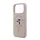 HUSĂ! - KARL LAGERFELD LIQUID SILICONE KARL AND CHOUPETTE MAGSAFE Silicone Phone Protector (Impact Resistant, MagSafe) ROSE COLOUR Apple iPhone 17 Pro