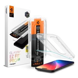   SPIGEN EZ FIT HD ecran protector de sticlă (2.5D, caz-friendly, ultra-subțire, 0.2mm, 9H + cadru) pentru Apple iPhone 17 Air