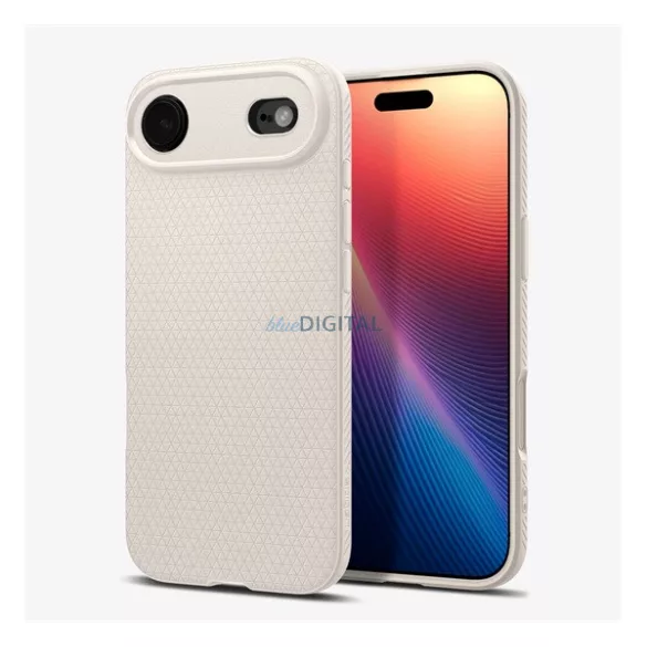 HUSĂ! - SPIGEN LIQUID AIR silicon telefon protector (rezistent la impact, bubble heel, diamant) PROTECTIVE pentru Apple iPhone 17 Air