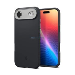   HUSĂ! - SPIGEN NANO POP Silicone Phone Protector (Camera Protector, MagSafe) BLACK Apple iPhone 17 Air