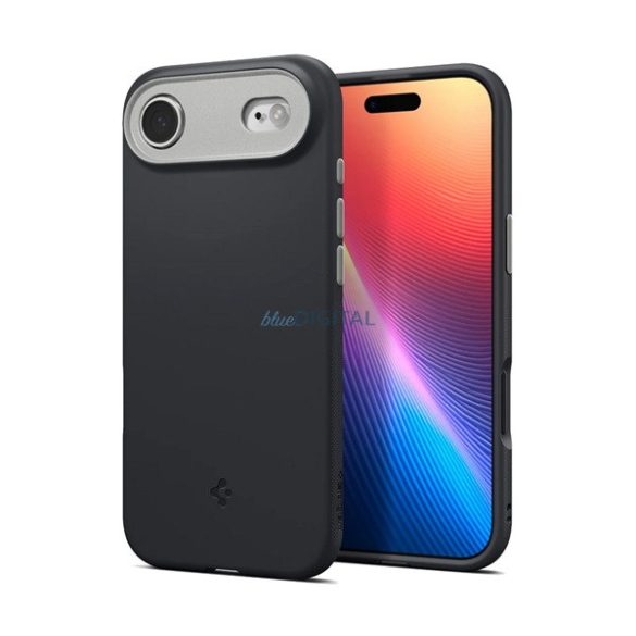 HUSĂ! - SPIGEN NANO POP Silicone Phone Protector (Camera Protector, MagSafe) BLACK Apple iPhone 17 Air