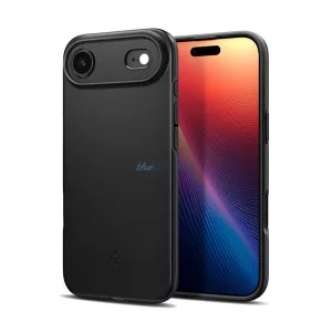 HUSĂ! - SPIGEN THIN FIT MAGSAFE protecție din plastic pentru telefon (mată, ultra-subțire, protectoare pentru cameră, MagSafe) NEGRU Apple iPhone 17 Air