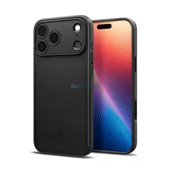   HUSĂ! - SPIGEN THIN FIT MAGSAFE protecție din plastic pentru telefon (mată, ultra-subțire, protectoare pentru cameră, MagSafe) NEGRU Apple iPhone 17 Pro Max