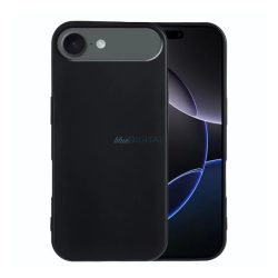   HUSĂ! - Capac de telefon din silicon (mat) BLACK Apple iPhone 17 Air