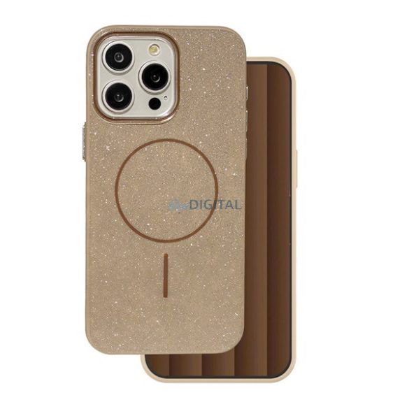 HUSĂ! - Protecție siliconică pentru telefon (spate din plastic, protector pentru cameră, MagSafe, lucios) BARNA Apple iPhone 17 Air