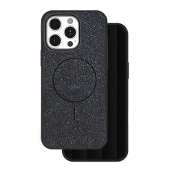   HUSĂ! - Capac de telefon din silicon (spate din plastic, protecție cameră, MagSafe, lucios) BLACK Apple iPhone 17 Air
