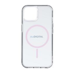   HUSĂ! - Silicon protector de telefon (ultra-subțire, spate din plastic, MagSafe, călcâi cu pernă de aer) CULOARE ROSE Apple iPhone 17 Air