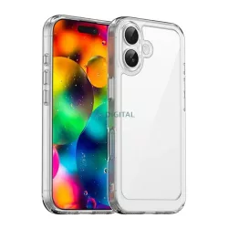   HUSĂ! - Silicon protector de telefon (rezistent la șocuri, spate transparent) pentru Apple iPhone 17