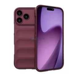   HUSĂ! - Silicon protector de telefon (rezistent la șocuri, protecție cameră, 3D) BORDO Apple iPhone 17 Pro