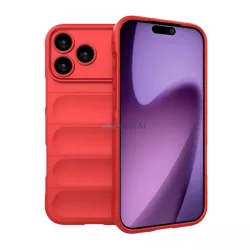   HUSĂ! - Silicon protector de telefon (rezistent la șocuri, protecție cameră, 3D) PIROS Apple iPhone 17 Pro