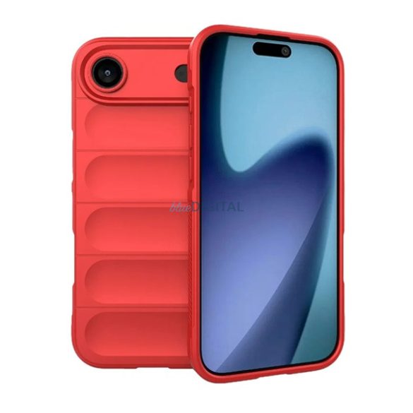 HUSĂ! - Silicon protector de telefon (rezistență la șocuri, protecție cameră, 3D) PIROS Apple iPhone 17 Air