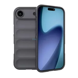 HUSĂ! - Silicon protector de telefon (rezistent la șocuri, protecția camerei, 3D) GREEN Apple iPhone 17 Air