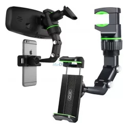   Suport auto XO C107 (pentru oglinda retrovizoare, 360°, lățime 60-100mm) NEGRU