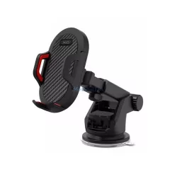   Suport auto XO C39 (tablou de bord, ventuză, automat, dimensiune 4-6") NEGRU