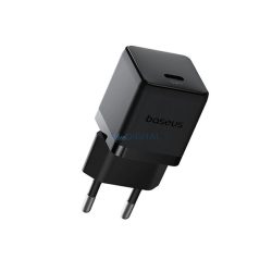   BASEUS PALM Încărcător AC cu priză Type-C (30W, încărcător rapid PD 3.0) NEGRU