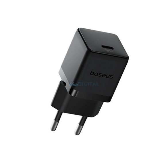 BASEUS PALM Încărcător AC cu priză Type-C (30W, încărcător rapid PD 3.0) NEGRU