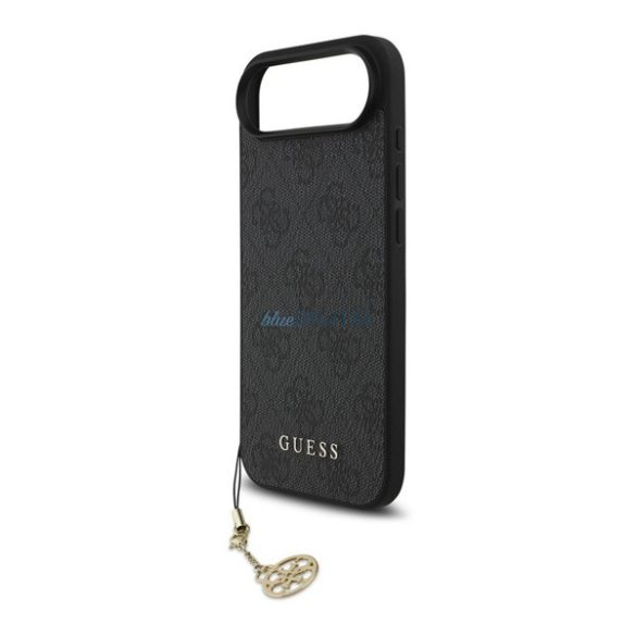 HUSĂ! - GUESS 4G CHARMS protecție de plastic pentru telefon (capac din spate textil, curea pentru telefon) GREEN GREEN Apple iPhone 17 Air