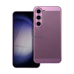   HUSĂ! - Protecție din plastic pentru telefon (respirabilă, cu găuri, protecție pentru cameră) LILA Samsung Galaxy S25 Edge (SM-S937)