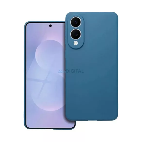 HUSĂ! - Protecție siliconică pentru telefon (mată) BLEACH BLUE Samsung Galaxy S25 Edge (SM-S937)