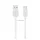USAMS KY cablu de date (USB - Type-C, 3A, încărcător rapid, 200cm) ALB