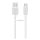 USAMS KY cablu de date (USB - Type-C, 3A, încărcător rapid, 300cm) ALB