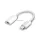 Cablu adaptor audio XIAOMI (mufă jack 3,5 mm - Type-C) ALB