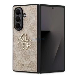   HUSĂ! - GUESS 4G BIG LOGO silicon protector de telefon (rezistent la șocuri, piele efect spate) ROSS CULOARE Samsung Galaxy Z Fold7 (SM-F966)