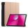 Carcasă permanentă cu efect de piele (FLIP activ, deschidere laterală, TRIFOLD, suport de birou) GOLDEN T Tablet 2 5G