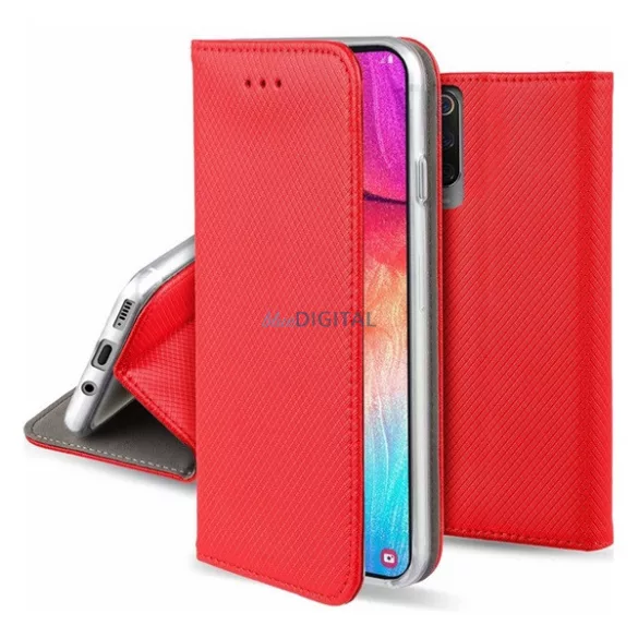 HUSĂ! - Carcasă permanentă, efect piele (FLIP, deschidere laterală, de masă, diamant) PIROS Honor 400 Smart