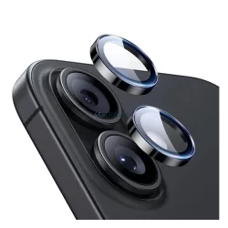   Geam de protecție pentru cameră ESR (9H + cadru) BLACK Apple iPhone 17, iPhone 16 Plus, iPhone 16