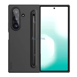   HUSĂ! - NILLKIN FLEX PURE FOLD silicon telefon protector (ultra-subțire, microfibră pluș interior, mat + touch creion) BLACK Samsung Galaxy Z Fold7 (SM-F966)