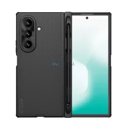   HUSĂ! - NILLKIN SUPER FROSTED FOLD MAGNETIC plastic protector de telefon (magnetic, suprafață aspră, desktop, creion tactil) BLACK Samsung Galaxy Z Fold7 (SM-F966)
