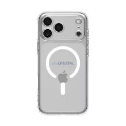   HUSĂ! - SPIGEN ULTRA HYBRID MAG plastic protector de telefon (rezistent la șocuri, bubble cadru, MagSafe) pentru Apple iPhone 17 Pro