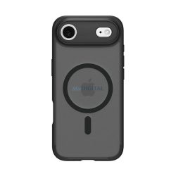  HUSĂ! - SPIGEN ULTRA HYBRID MAG plastic protector de telefon (rezistent la șocuri, cadru cu bule, mat, MagSafe) BLACK Apple iPhone 17 Air