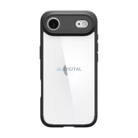 HUSĂ! - SPIGEN ULTRA HYBRID plastic protector de telefon (rezistent la șocuri, bubble cadru) TRANSFER / negru Apple iPhone 17 Air