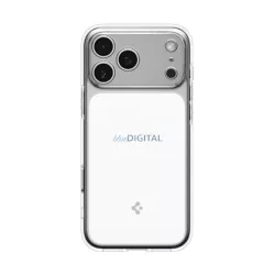   HUSĂ! - SPIGEN ULTRA HYBRID T MAG plastic protector de telefon (rezistent la șocuri, cadru cu bule, MagSafe) WHITE Apple iPhone 17 Pro Max