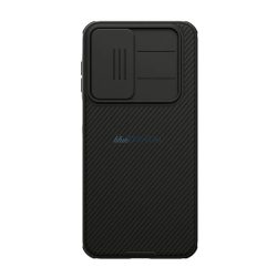   HUSĂ! - NILLKIN CAMSHIELD PRO MAGNETIC plastic protector de telefon (rezistent la șocuri, protecția camerei, magnetic, cu dungi) NEGRU Samsung Galaxy A17 5G (SM-A176)