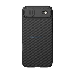   HUSĂ! - NILLKIN CAMSHIELD PRO MAGNETIC plastic protector de telefon (rezistent la șocuri, protecția camerei, magnetic, cu dungi) BLACK Apple iPhone Air