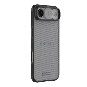 HUSĂ! - NILLKIN CAMSHIELD PRO Silicone Phone Protector (rezistent la șocuri, protecție cameră, cu dungi) TRANSFER/Negru Apple iPhone Air