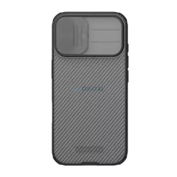   HUSĂ! - NILLKIN CAMSHIELD PRO silicon telefon protector (rezistent la șocuri, camera de protecție, cu dungi) TRANSFER / BLACK Apple iPhone 17