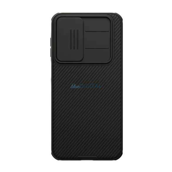 HUSĂ! - NILLKIN CAMSHIELD PRO silicon protector de telefon (rezistent la șocuri, protector de cameră, cu dungi) BLACK Samsung Galaxy A17 5G (SM-A176)