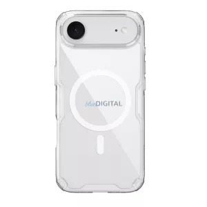 HUSĂ! - NILLKIN NATURE PRO MAGNETIC plastic protector de telefon (rezistență la impact, colț pernă de aer, MagSafe) pentru Apple iPhone Air