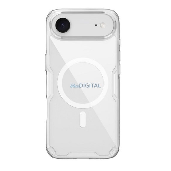 HUSĂ! - NILLKIN NATURE PRO MAGNETIC plastic protector de telefon (rezistență la impact, colț pernă de aer, MagSafe) pentru Apple iPhone Air