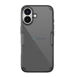   HUSĂ! - NILLKIN NATURE PRO silicon protector de telefon (rezistent la șocuri, bubble heel) BLACK Apple iPhone 17
