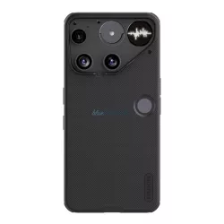   HUSĂ! - NILLKIN SUPER FROSTED PRO plastic protector de telefon (rezistent la impact, cauciucat, suprafață aspră) BLACK Nothing Phone (3)